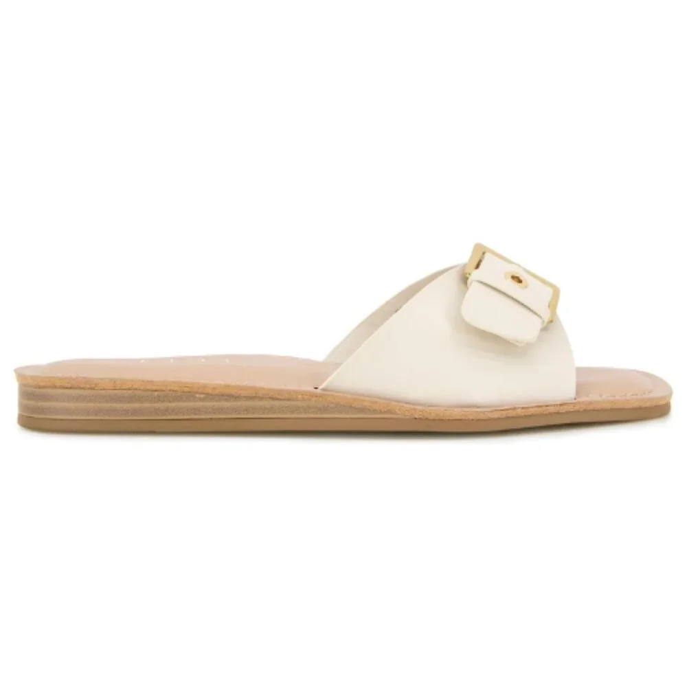 Esprit Women's Lily Sandal, IVORY Size 8M